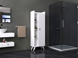 Hanah Home Ilgım Armario de Baño Blanco